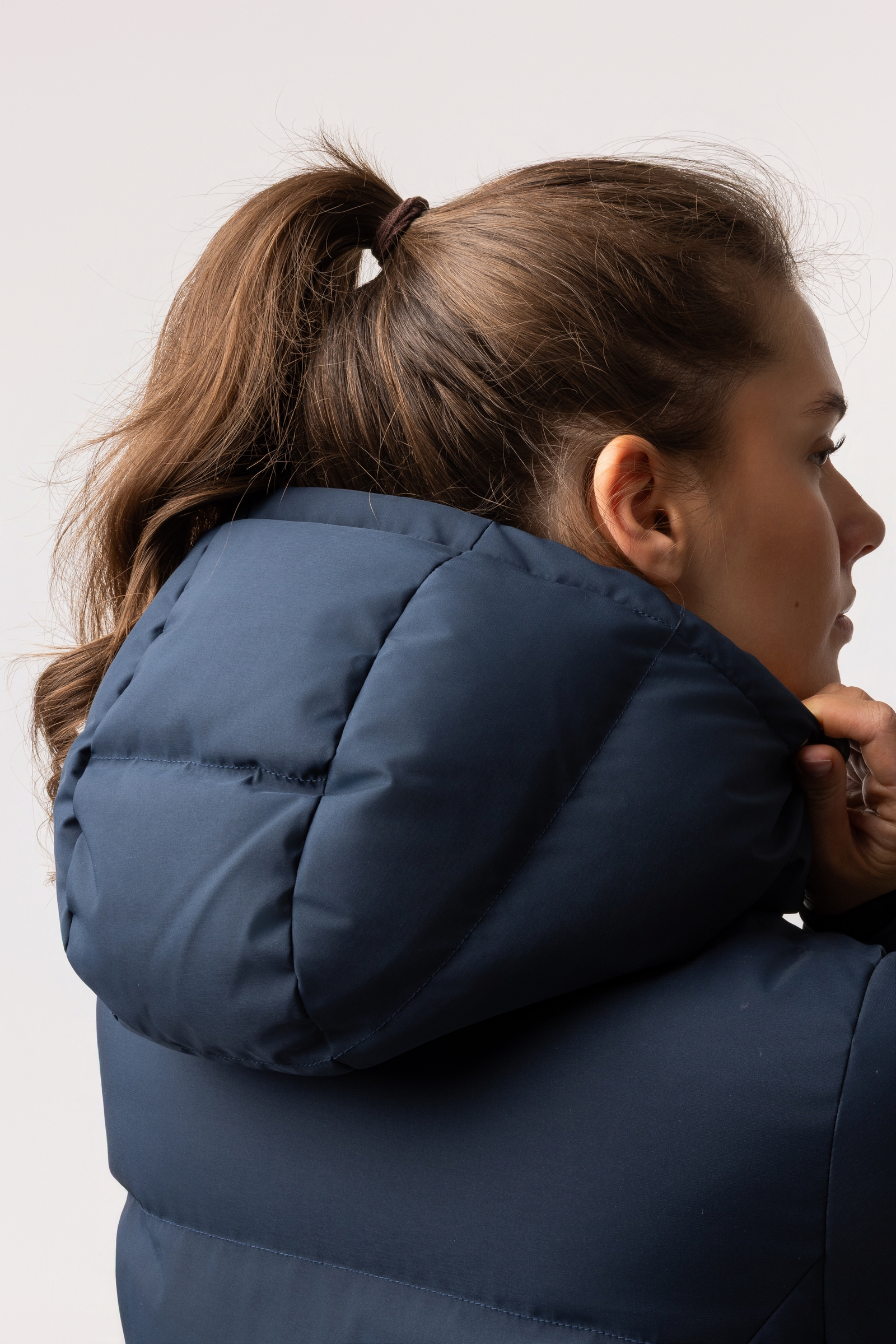 Horze Paloma Manteau long matelassé pour femme 