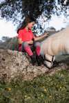 Horze Fay chaussettes d'équitation pour enfants  