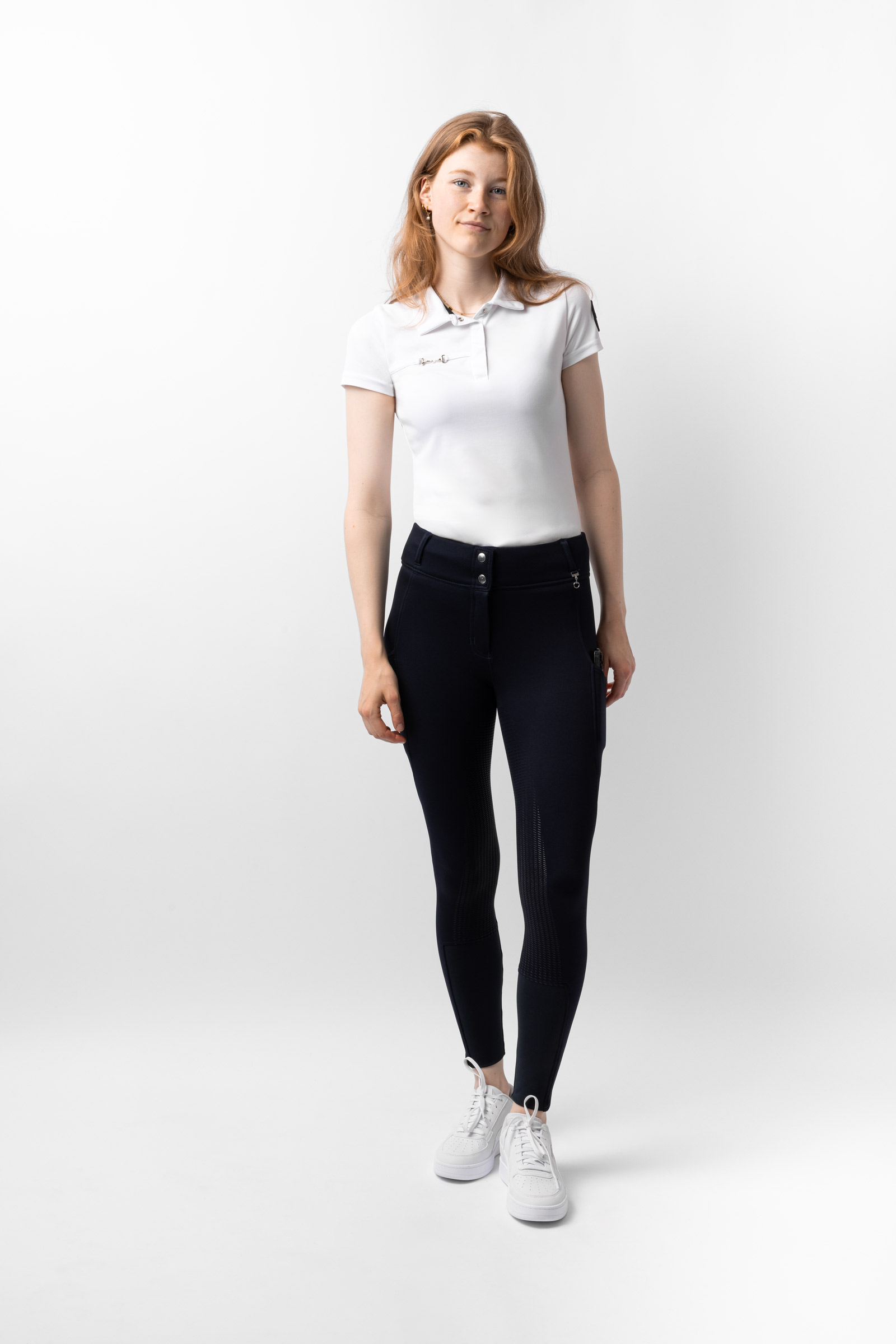 Horze Mira pantalon d&rsquo;&eacute;quitation thermique femme full grip