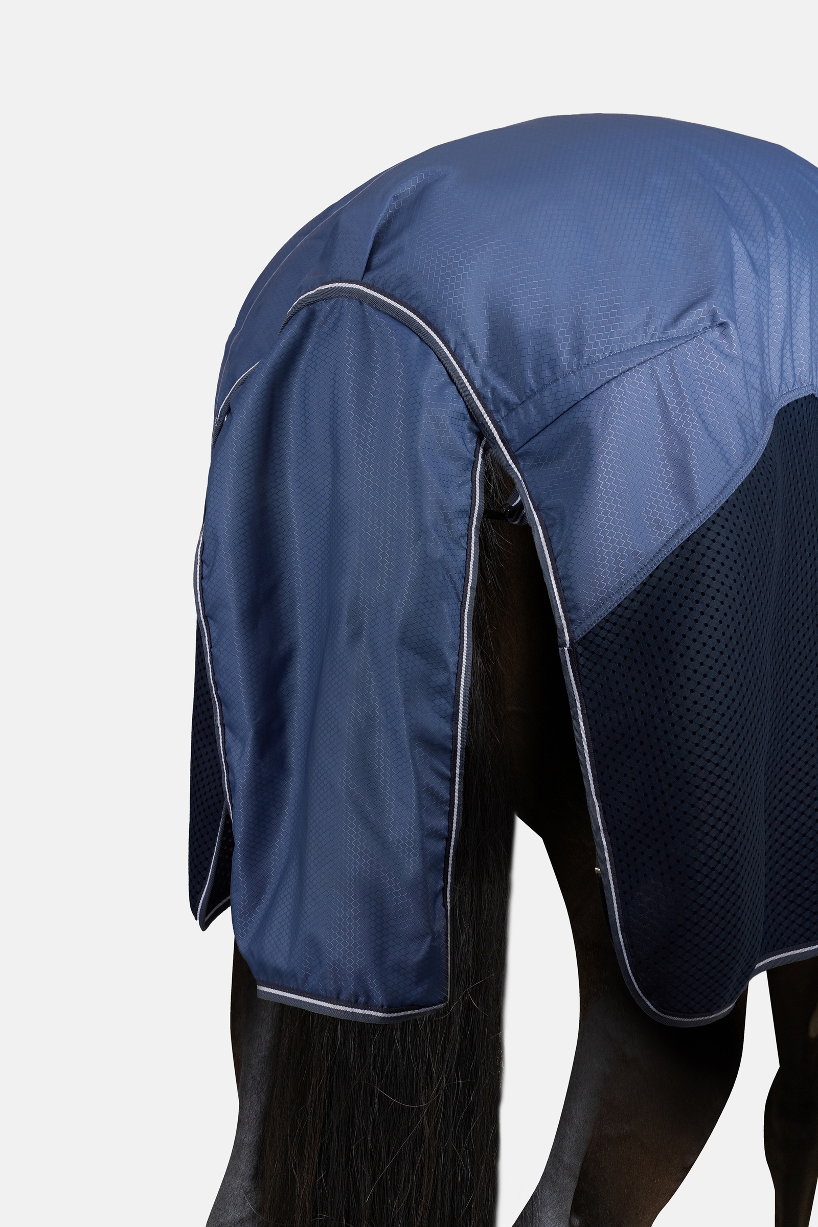 Horze Aircool 3D couverture d&rsquo;ext&eacute;rieur imperm&eacute;able avec encolure amovible