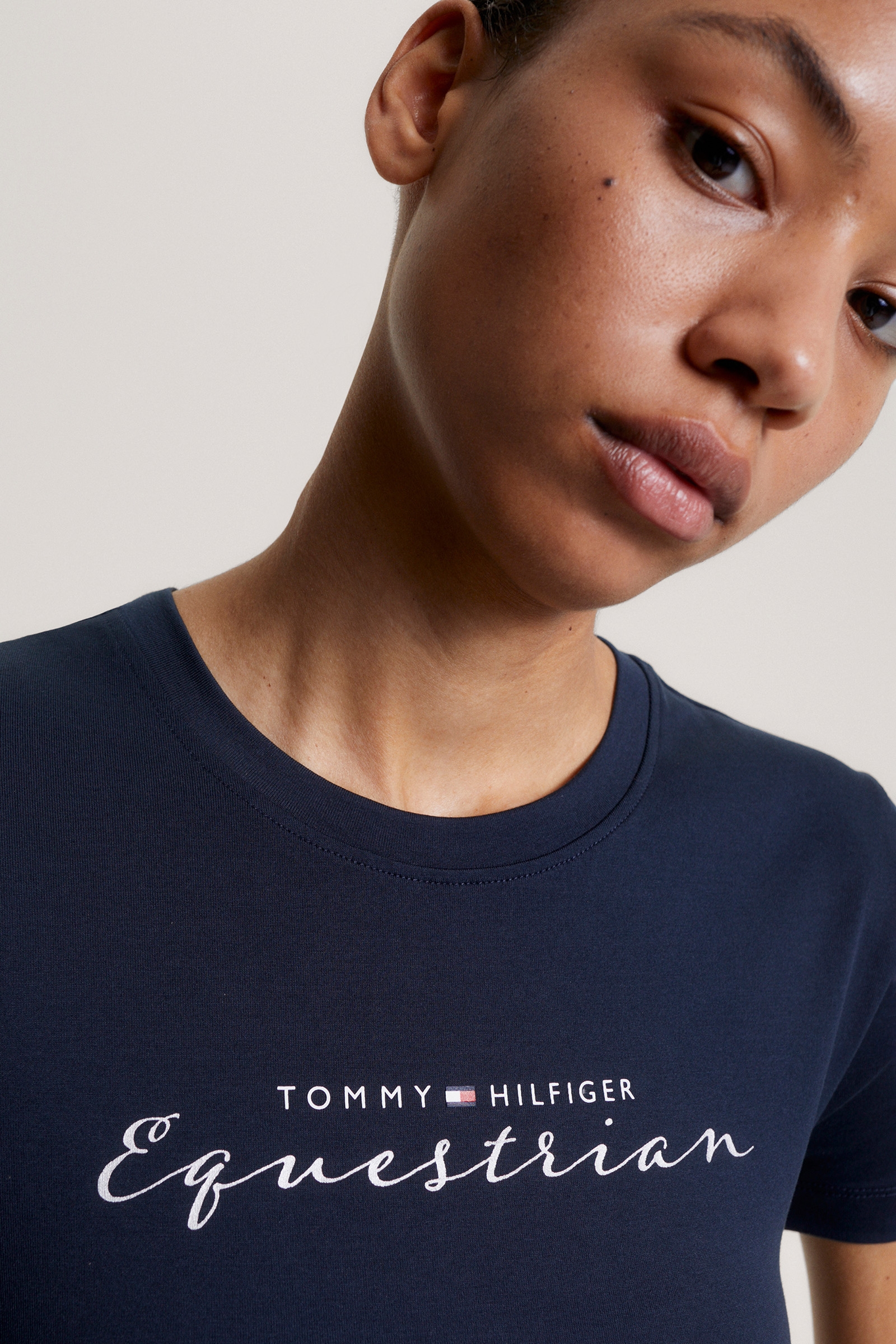 T-shirt à manches courtes Tommy Hilfiger Equestrian Brooklyn avec motif
