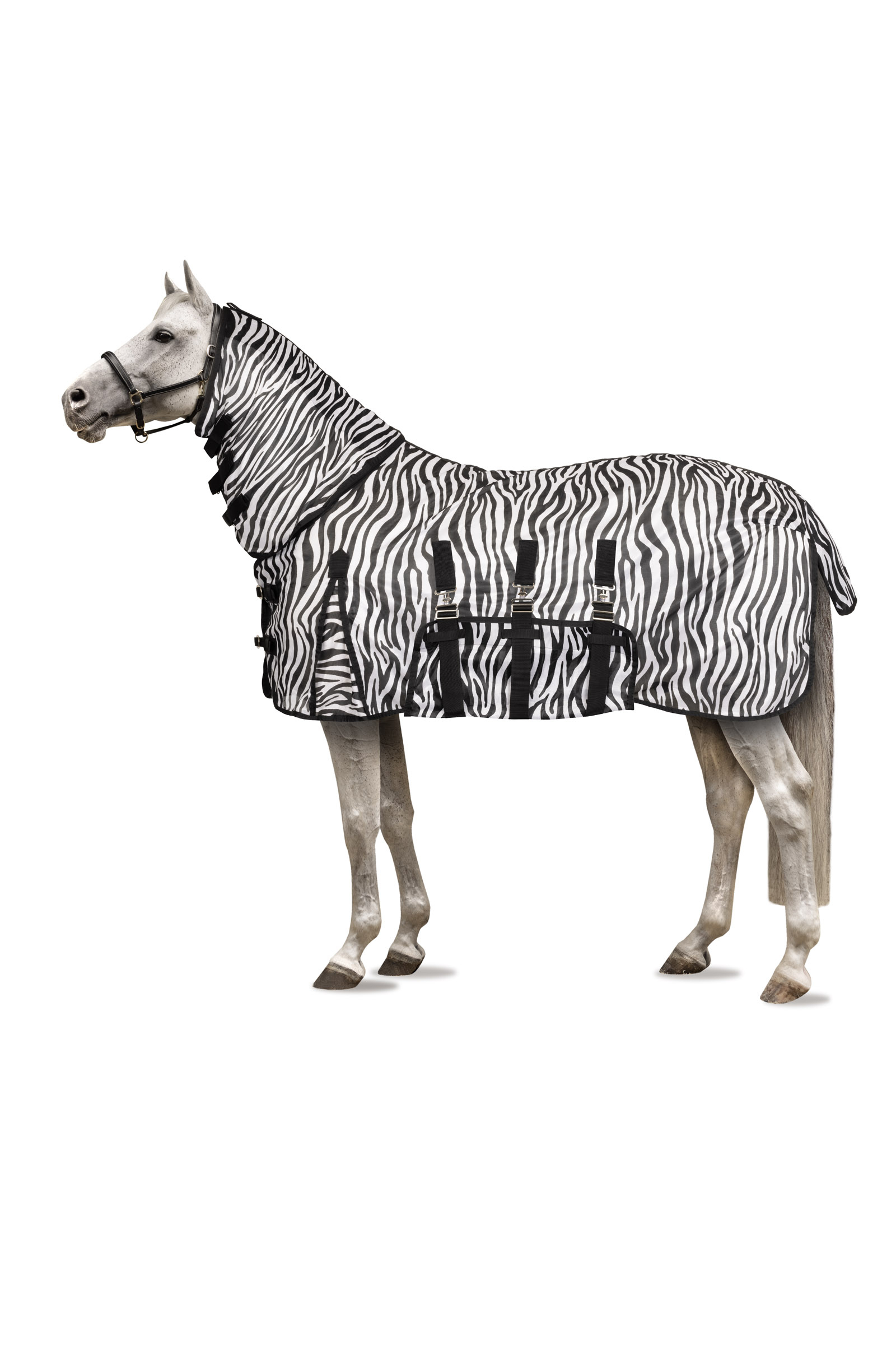 Horze Defender Couverture Pony anti-mouches avec couvre-encolure