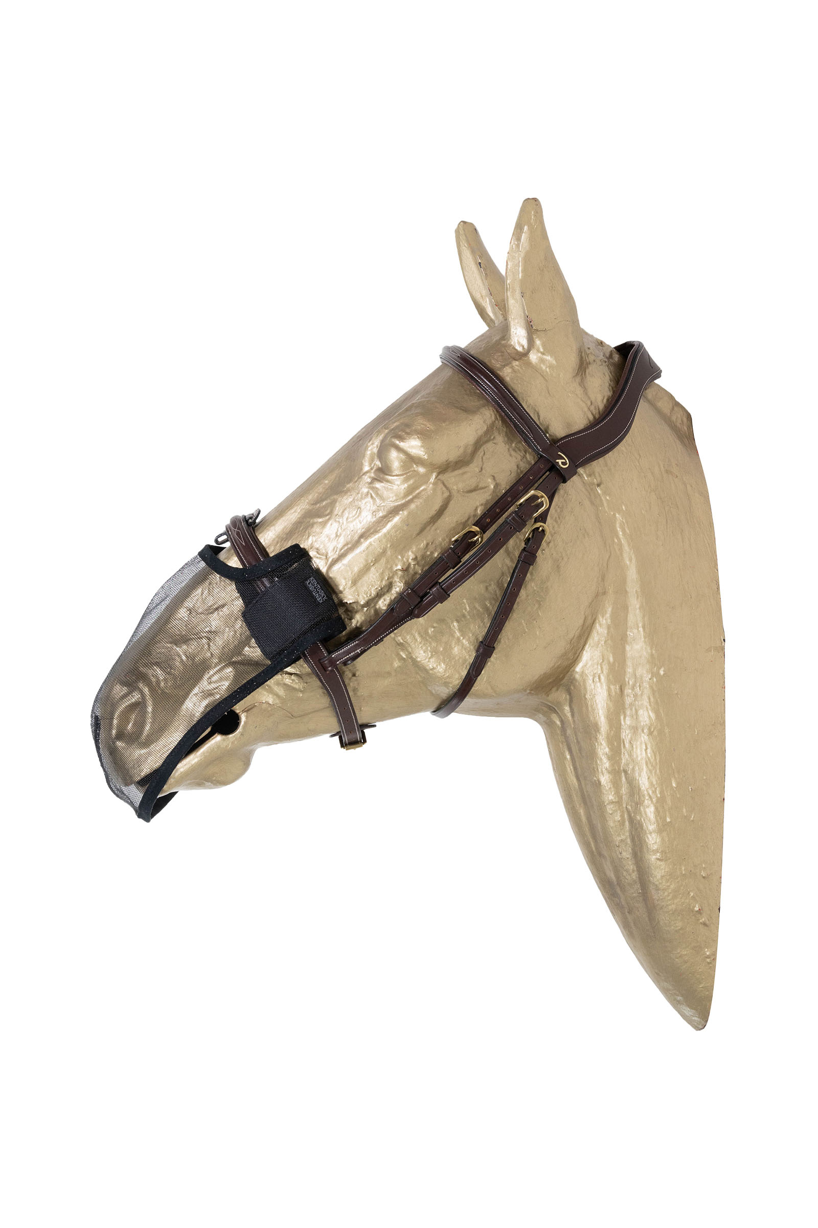 Black Kentucky Horsewear filet nasal anti-mouches