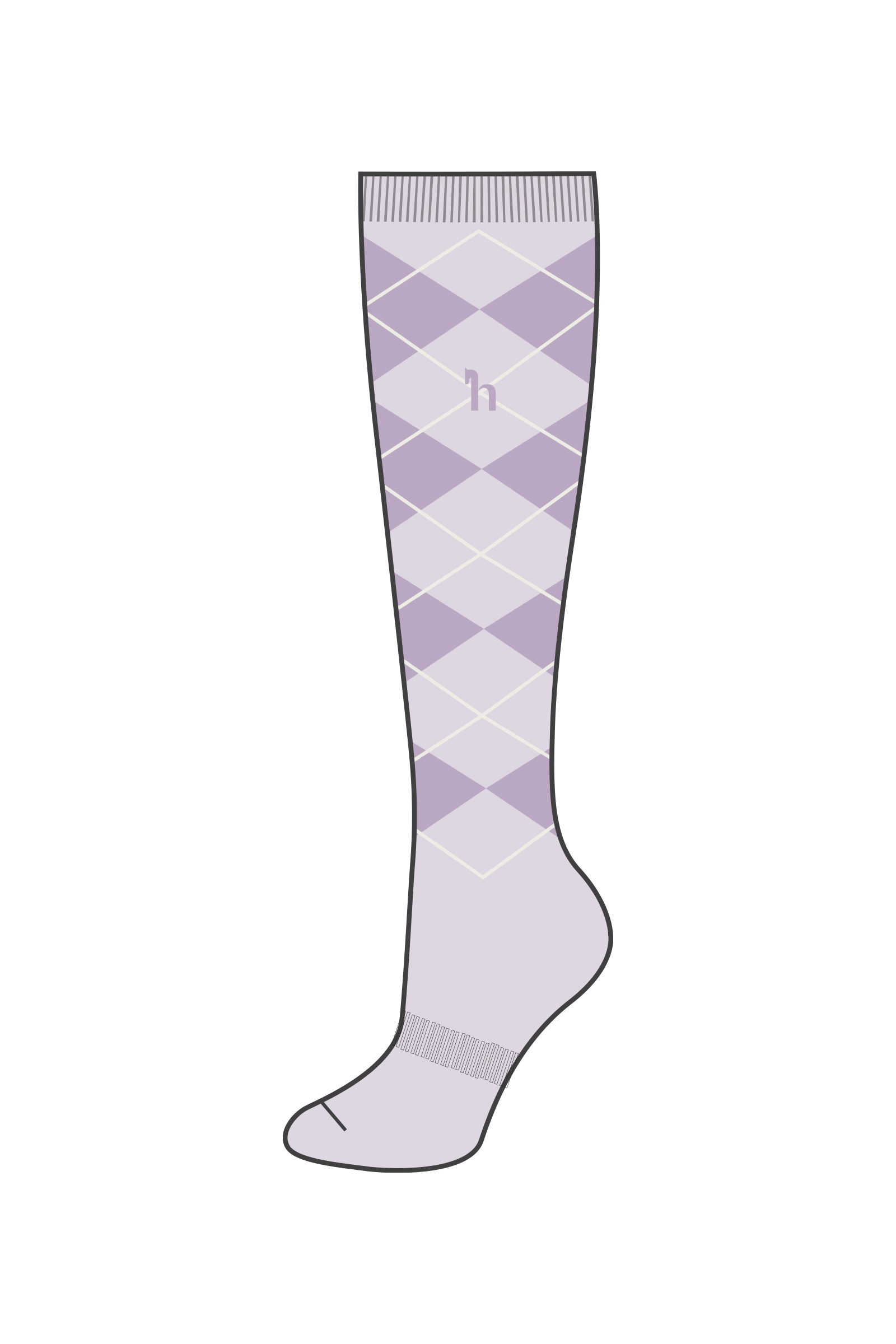 Horze Holly Argyle Socks