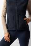 Horze Adira gilet en teddy fleece pour femmes
