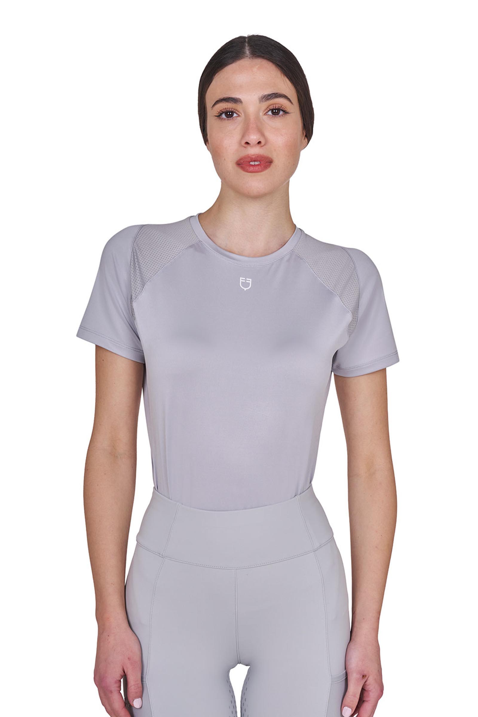 Equestro SS2026 T-shirt d'entra&icirc;nement technique slim femme  