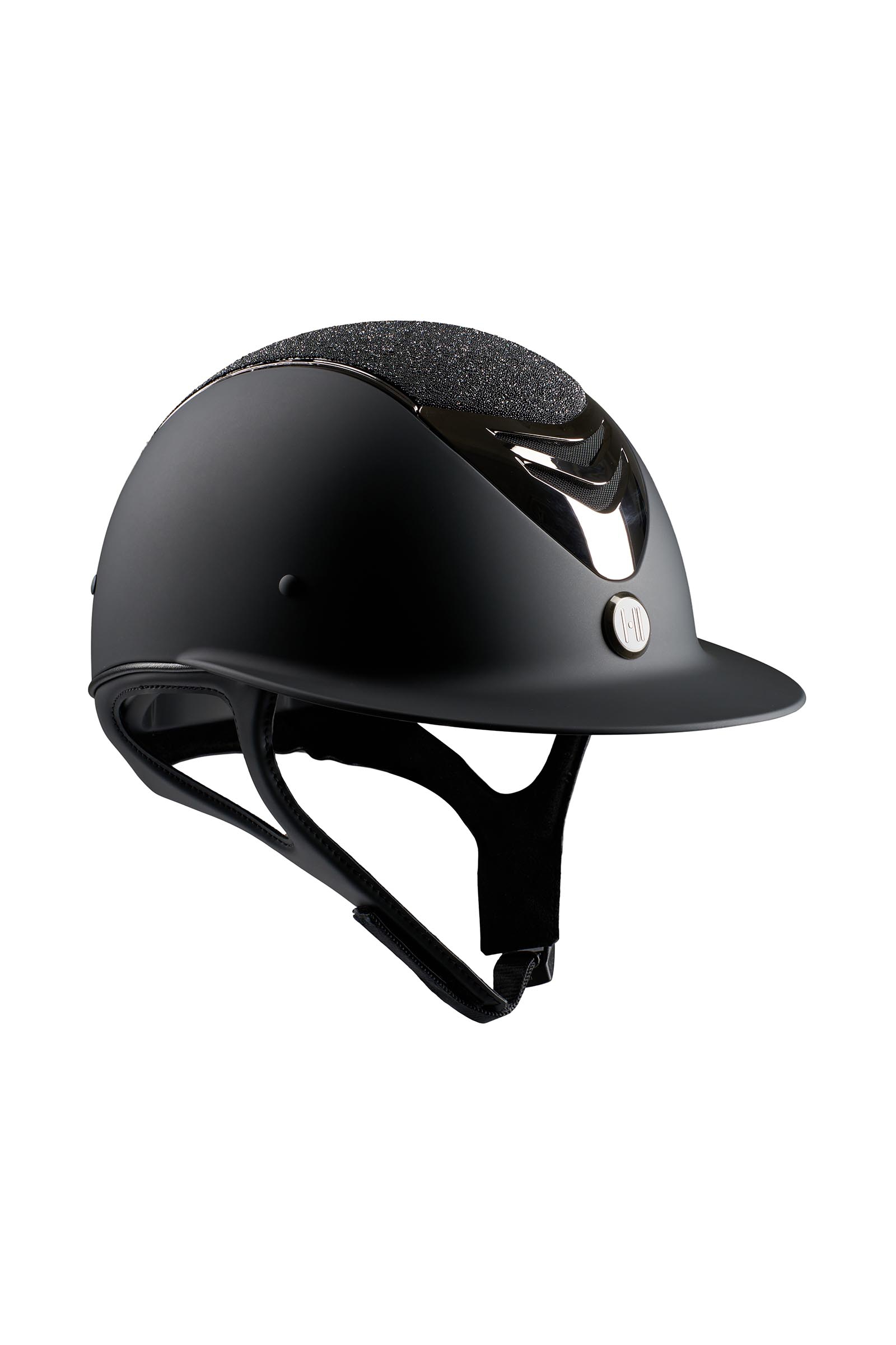 Casque d'équitation OneK Avance Matt Paillettes Chrome