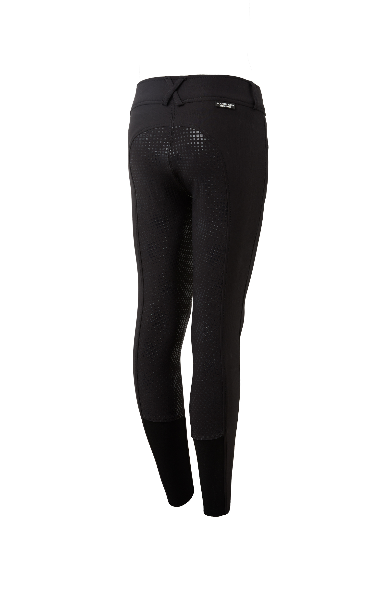 Horze Grand Prix pantalon d’équitation enfant à fond intégral en silicone, UPF 50+