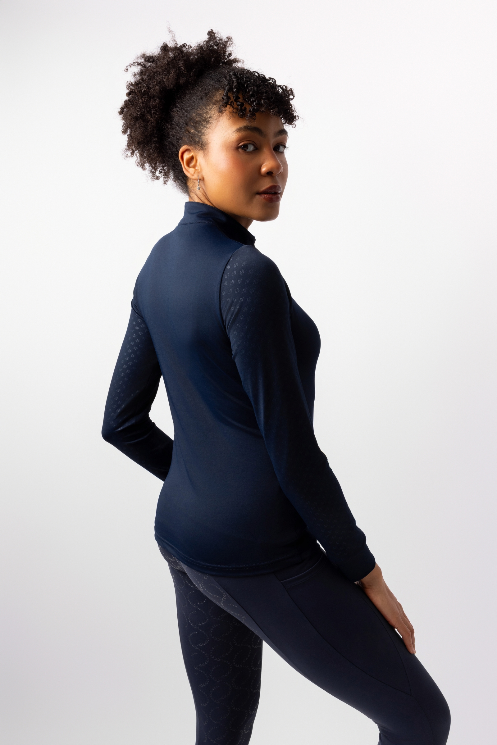 Horze Jocelyn t-shirt d'entraînement pour enfants à manches longues  