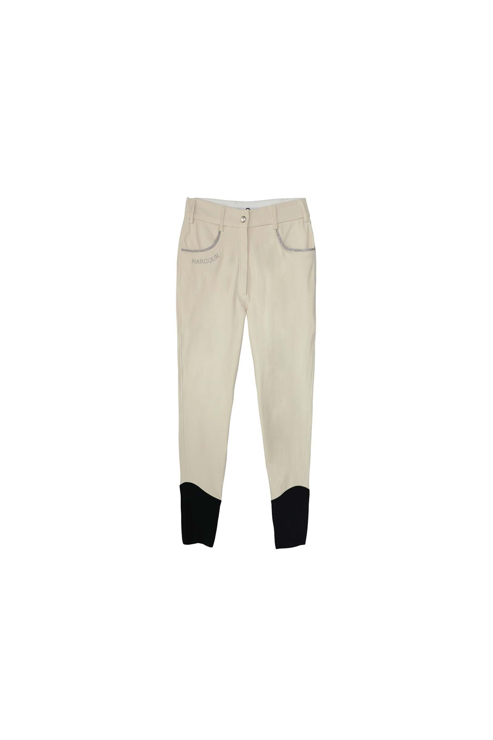 Beige Pantalon d'équitation agrippant Harcour Jaltika pour femme