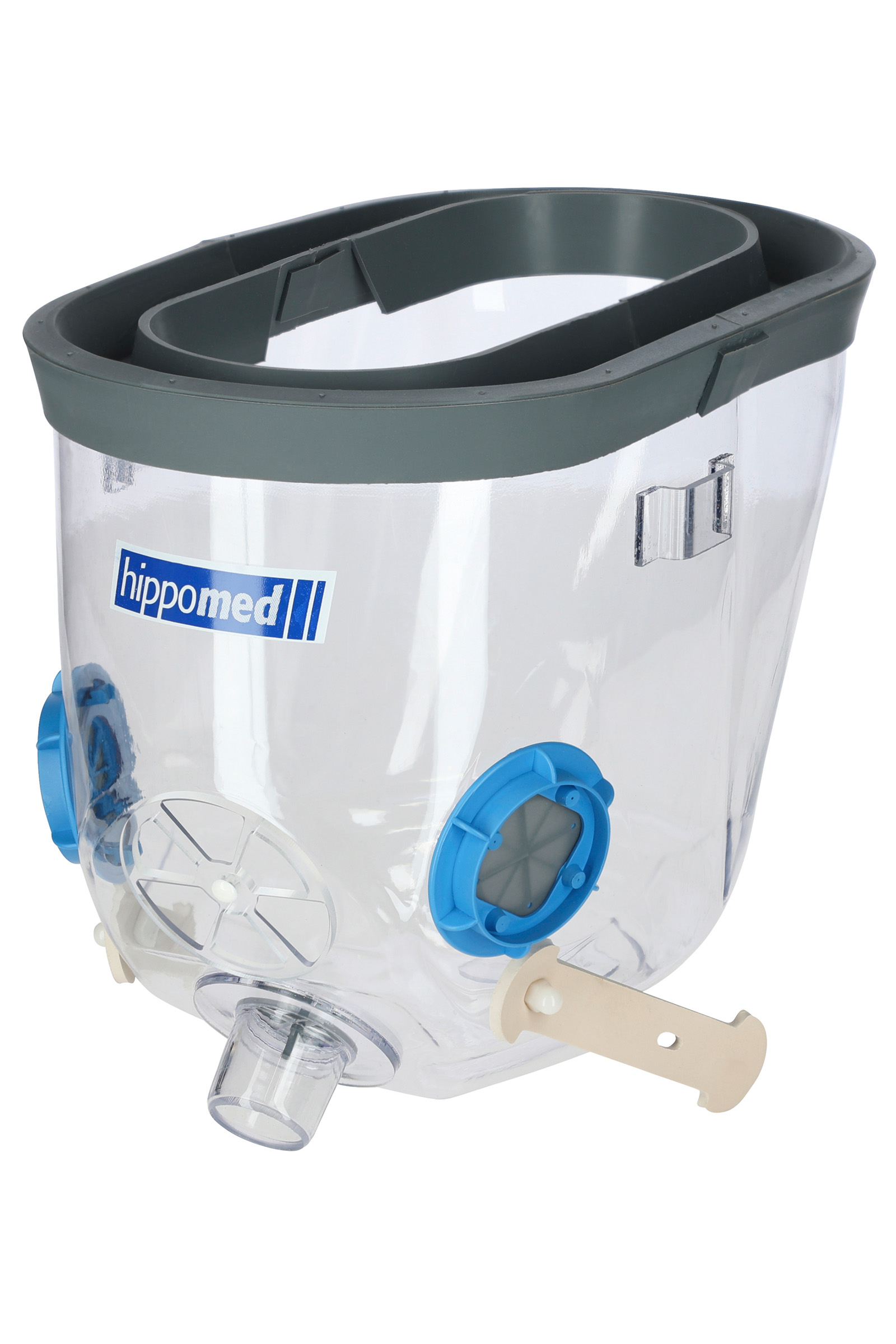 Masque d'inhalation Hippomed, Accessoires pour Air One Flex inclus, Chevaux lourds