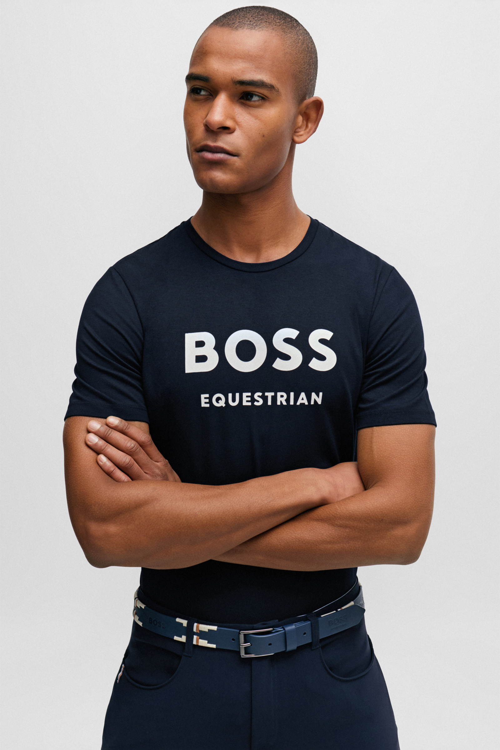 T-shirt Boss Pierce Logo