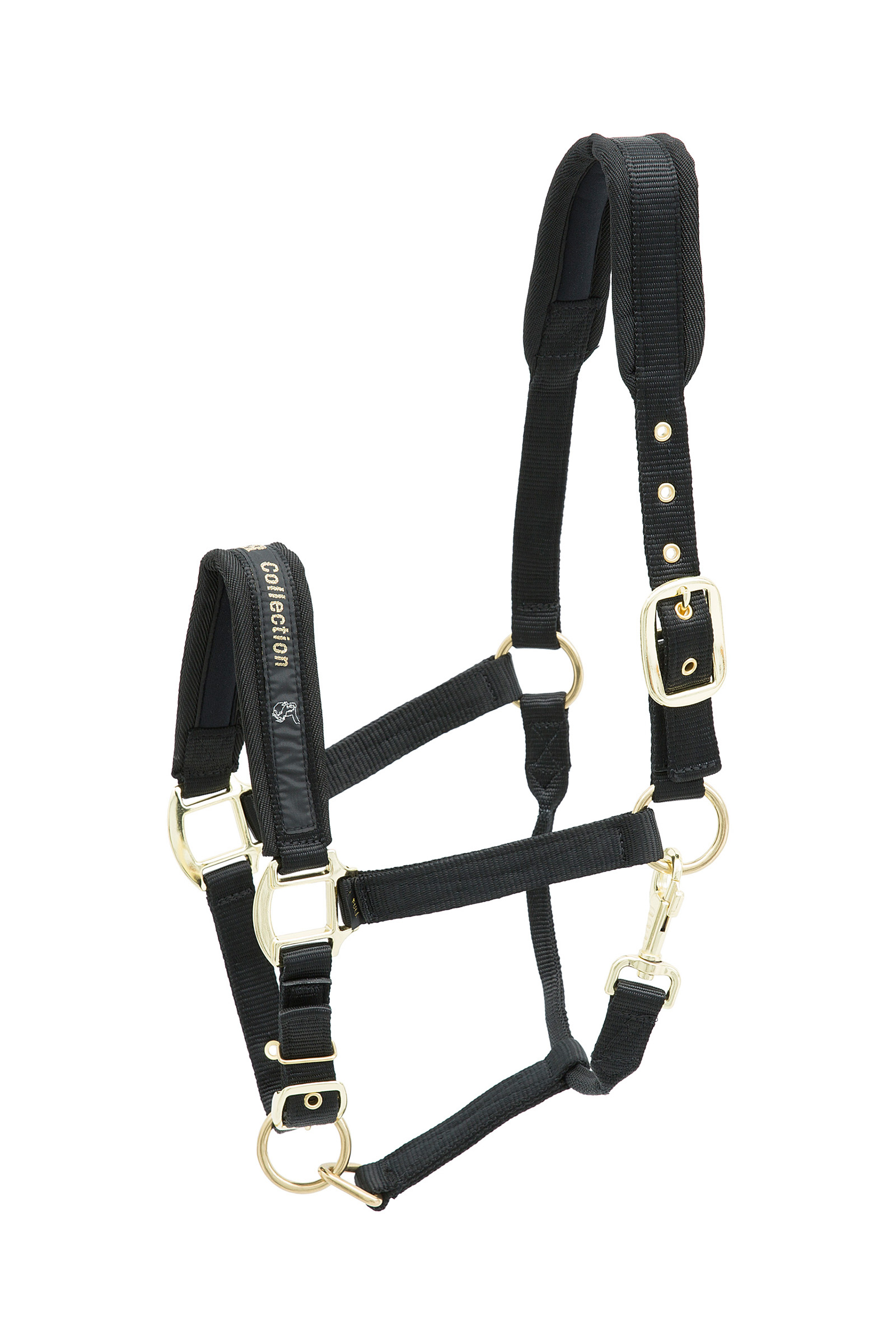 Black Kieffer Collection Nylon Headcollar