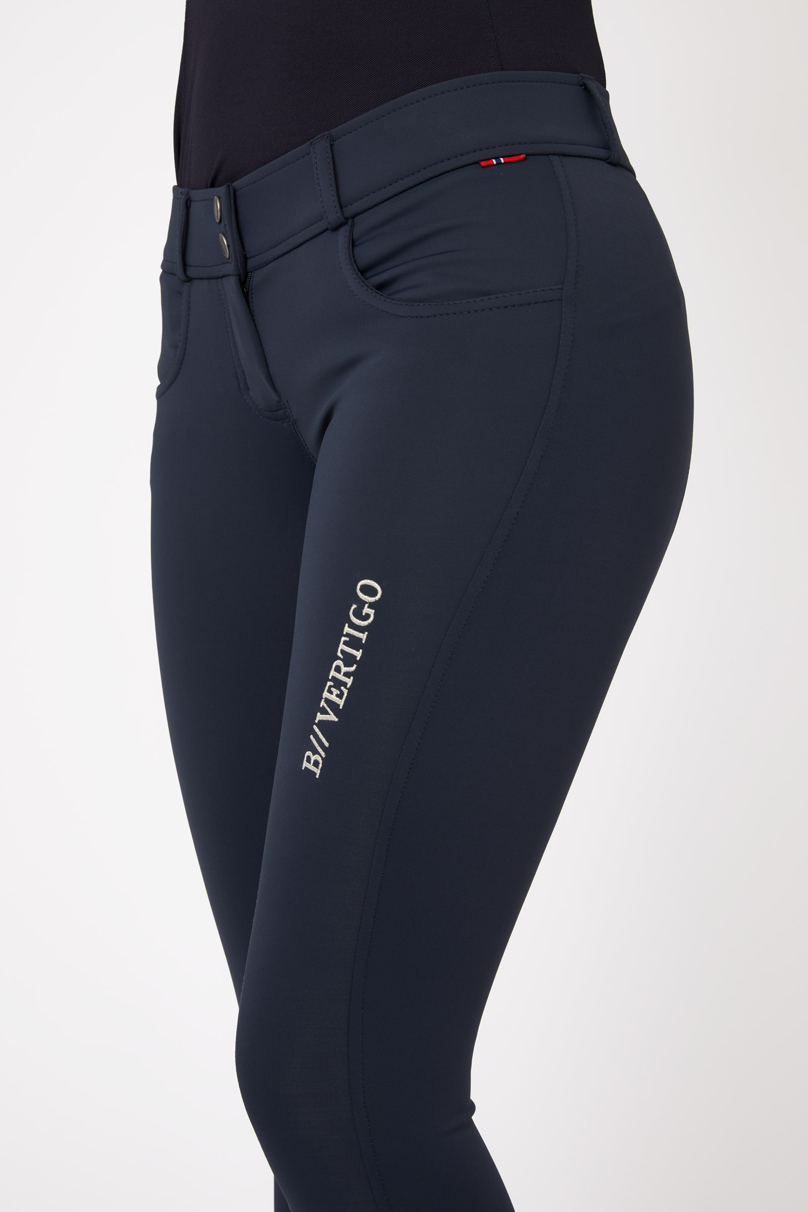 Pantalon d'équitation B Vertigo Meghan fond intégral grip silicone, femme