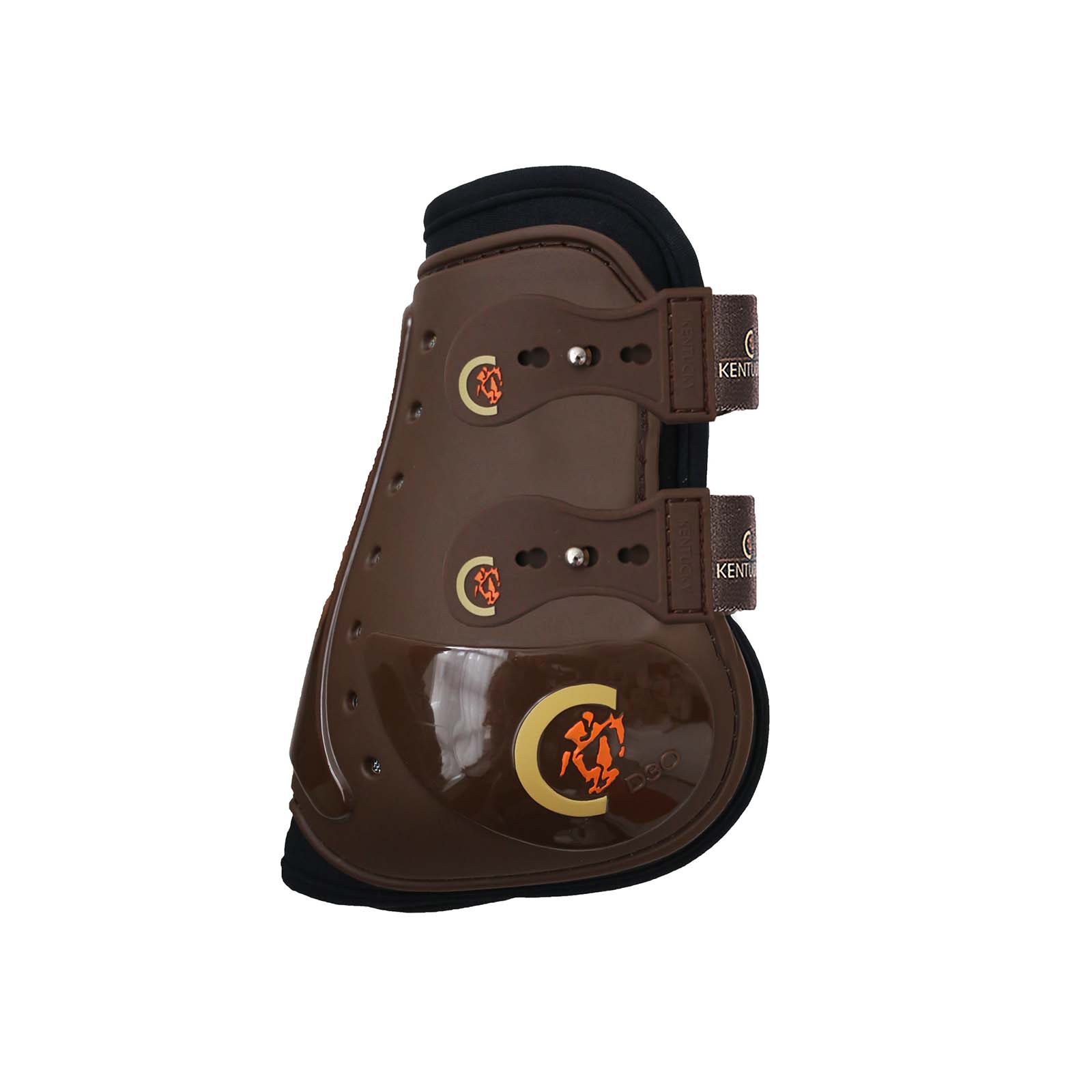 Brown Kentucky Horsewear protège-boulets Moonboots Max Elastic