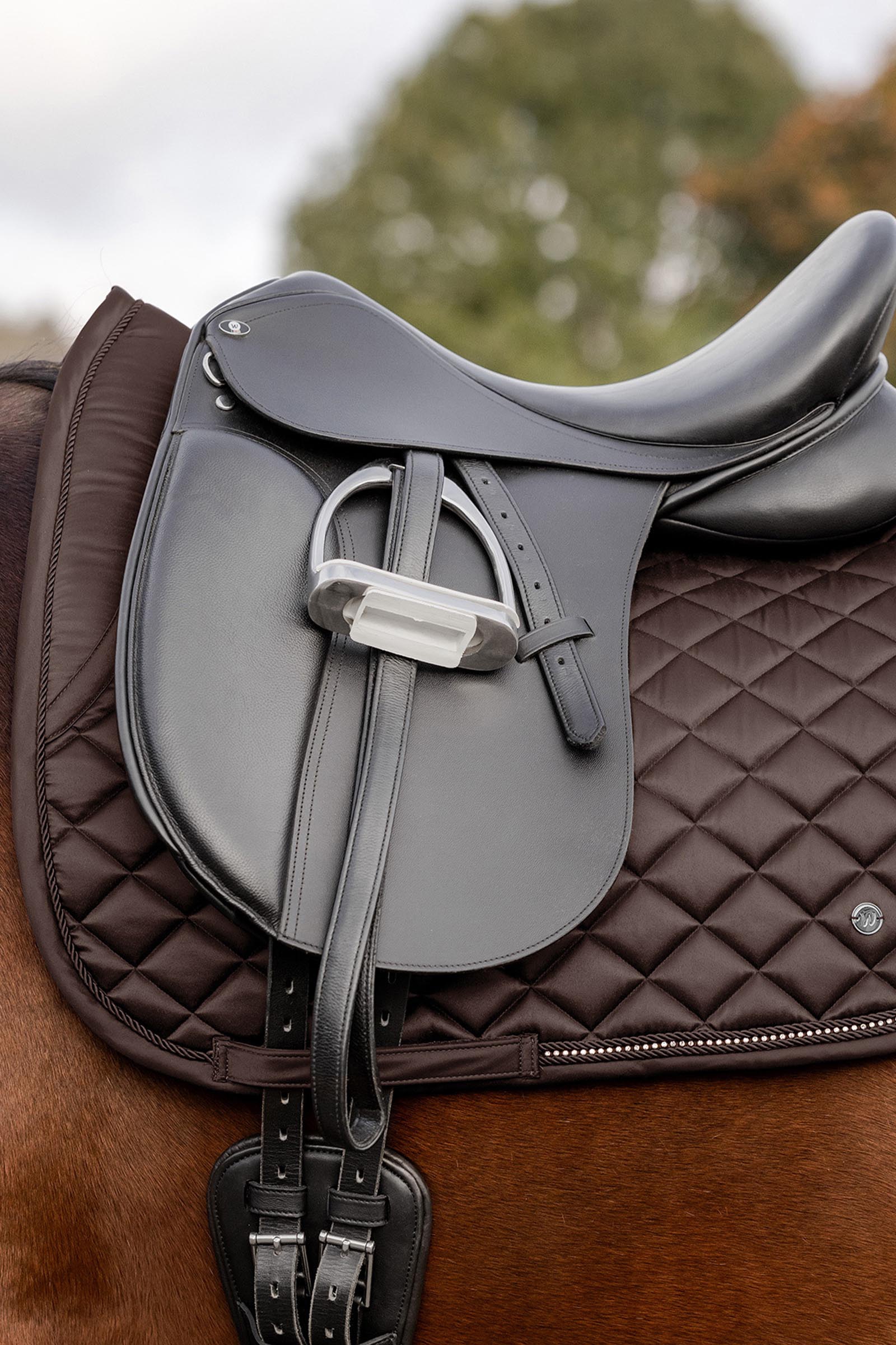 Waldhausen tapis de selle dressage Nepal