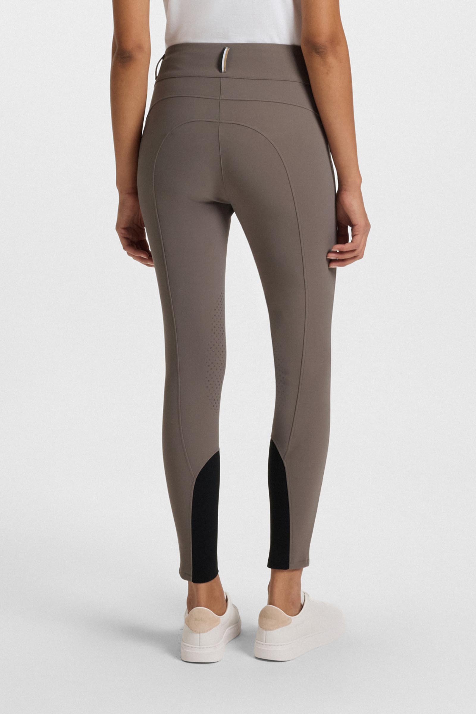 Boss Hannah pantalon d'&eacute;quitation femme High Waist knee grip Technical