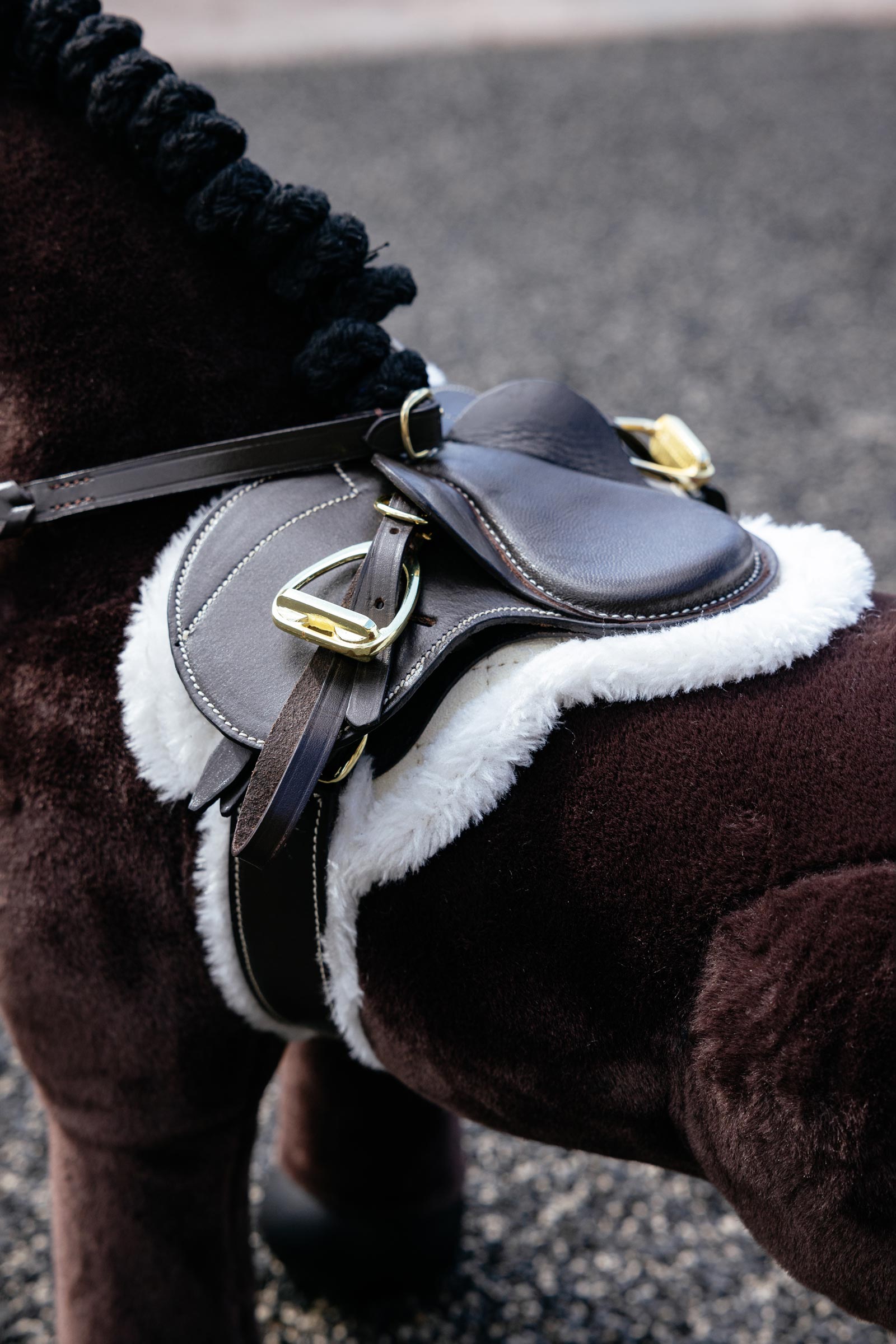 LeMieux Hunter tapis de selle et sangle pour poney jouet